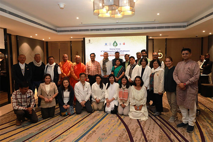 ธรรมยาตราจากลุ่มน้ำโขงสู่มหานทีคงคา ประเทศอินเดีย