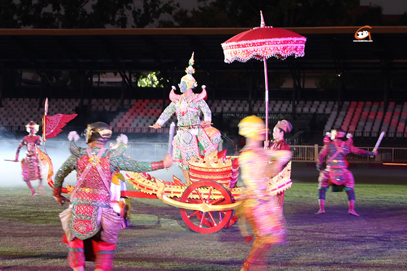 โขนเฉลิมพระเกียรติ ตอน ฤทธิรอนศรทนง รามราชสุริยวงศ์คืนนคร