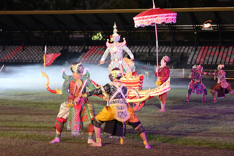 โขนเฉลิมพระเกียรติ ตอน ฤทธิรอนศรทนง รามราชสุริยวงศ์คืนนคร