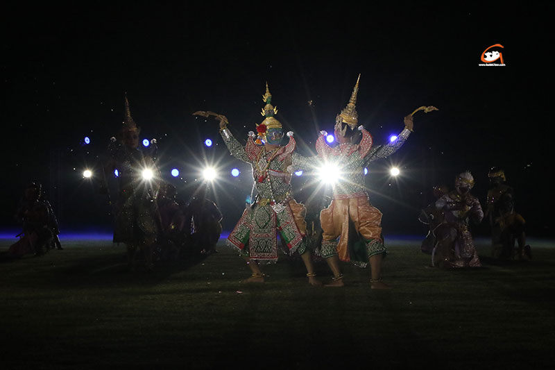 โขนเฉลิมพระเกียรติ ตอน ฤทธิรอนศรทนง รามราชสุริยวงศ์คืนนคร