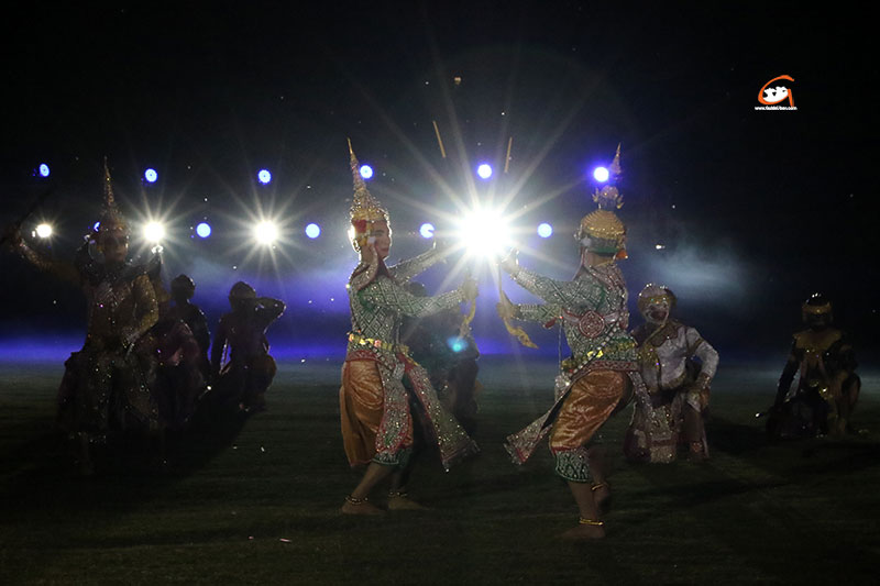 โขนเฉลิมพระเกียรติ ตอน ฤทธิรอนศรทนง รามราชสุริยวงศ์คืนนคร