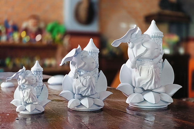 น้อนบัวตูม Art Toy เมืองอุบลฯ พร้อมโชว์ในงาน เปิดกล่องอาร์ตทอยไทย