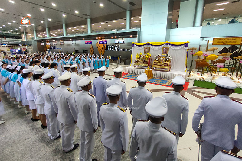 ประชุมคณะกรรมการฝ่ายรับเทียนพรรษาพระราชทาน และผ้าอาบน้ำฝนพระราชทาน