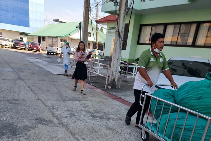 โรงพยาบาลสรรพสิทธิ์ฯ ตอบแล้ว ทำไมจำกัดประตูทางเข้า-ออก