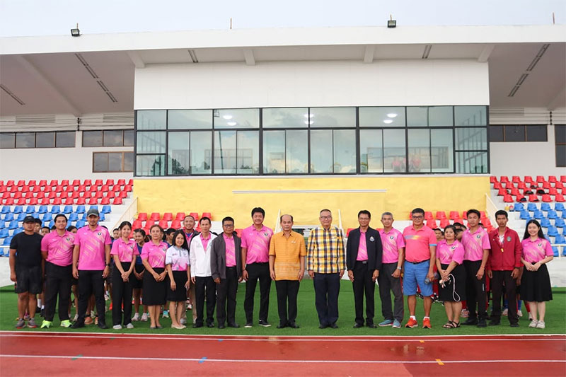 พ่อเมืองอุบลฯ ตรวจความพร้อมสนามแข่งขัน “อุบลราชธานีเกมส์”    