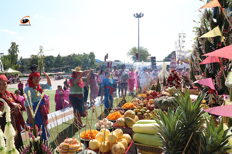พิธีบวงสรวงศาลหลักเมืองอุบลราชธานี ประจำปี 2568
