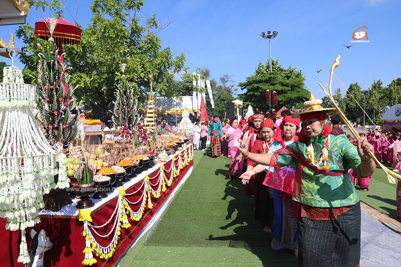 พิธีบวงสรวงศาลหลักเมืองอุบลราชธานี ประจำปี 2568