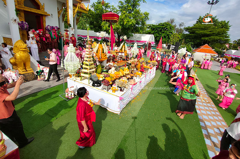 พิธีบวงสรวงศาลหลักเมืองอุบลราชธานี ปี 2568 เสริมสิริมงคลแก่บ้านเมือง