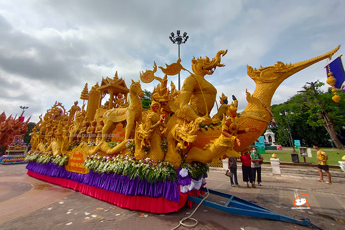 ทำเนียบแชมป์ต้นเทียนพรรษา ขนาดใหญ่ พ.ศ.2547-2565