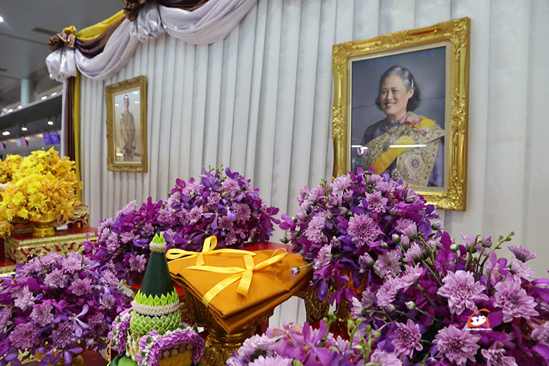 อัญเชิญเทียนพรรษาพระราชทาน และผ้าอาบน้ำฝนพระราชทาน ปี 2568