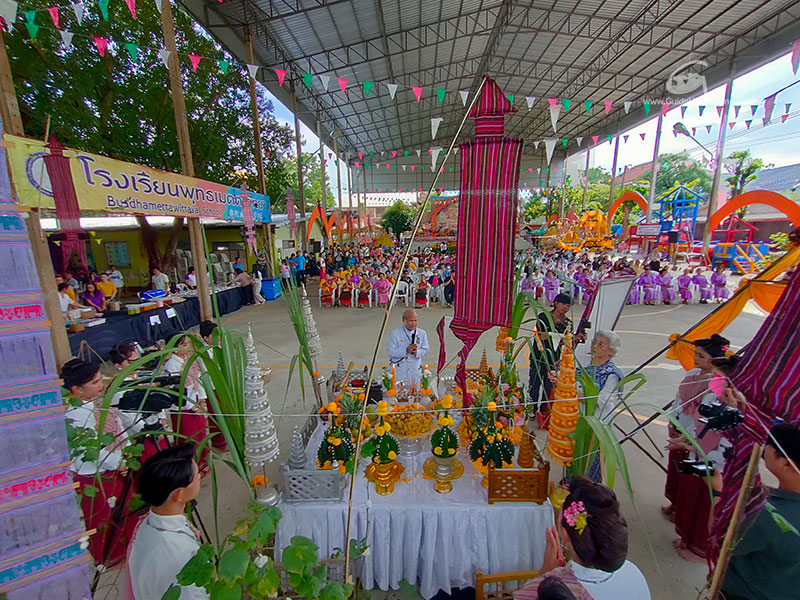 จ.อุบลฯ แถลงข่าว การจัดงานทอฝ้ายเป็นสายบุญจุลกฐิน ถิ่นอุบล คนมีธรรม” ปี 2568