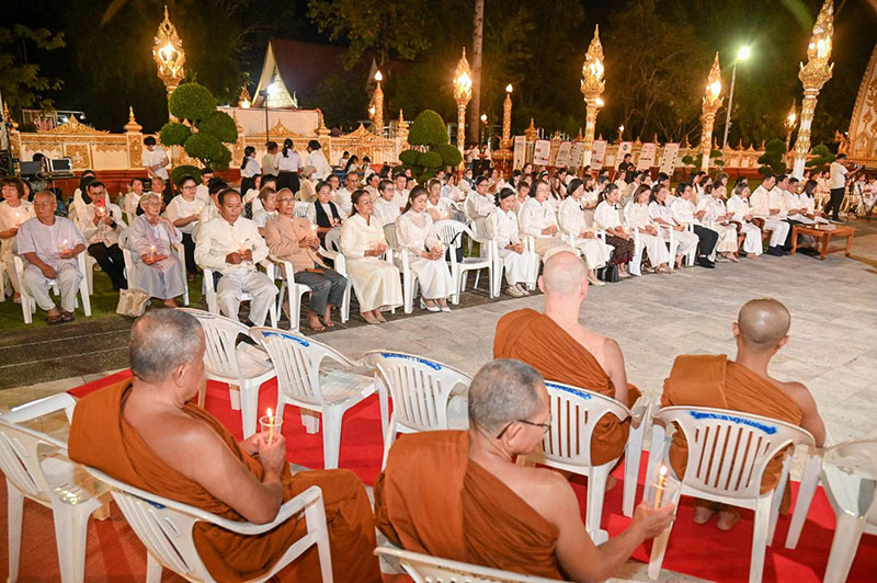 วันสมาธิโลก ขับเคลื่อนอุบลราชธานีสู่เมืองแห่งธรรม เมืองกัมมัฏฐานโลก