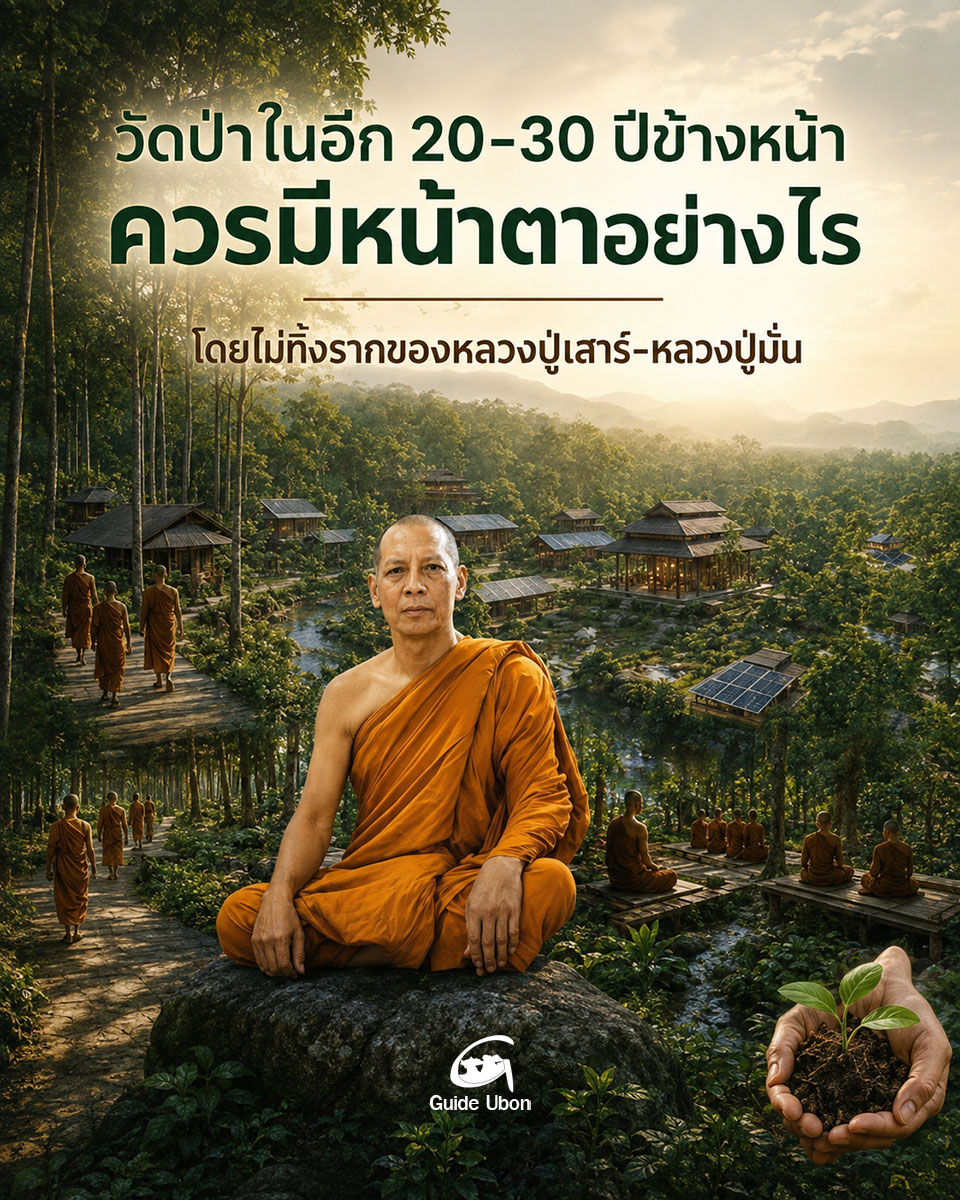 วัดป่าในอีก 20–30 ปีข้างหน้าควรมีหน้าตาอย่างไร โดย พระปัญญาวชิรโมลี