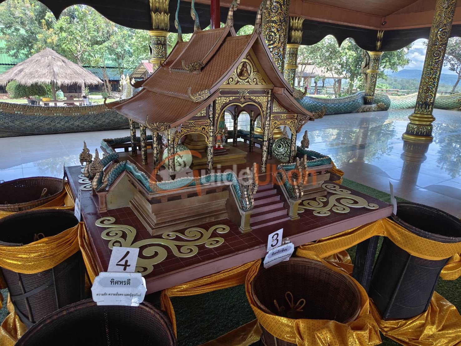 อุโบสถเสร็จสมบูรณ์ ร่วมบุญใหญ่ปิดทองลูกนิมิต วัดเรืองแสง อุบลฯ