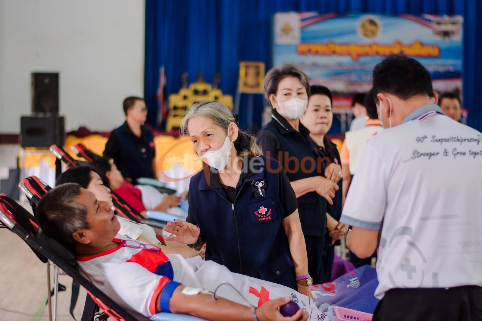 คนน้ำยืนร่วมแสดงความจำนงบริจาคโลหิต 501 ราย พร้อมอุทิศดวงตา–อวัยวะ